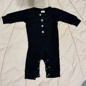 Kate Quinn boy’s black romper 3-6mo